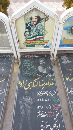 عکس گلزار شهدای بین المللی کرمان