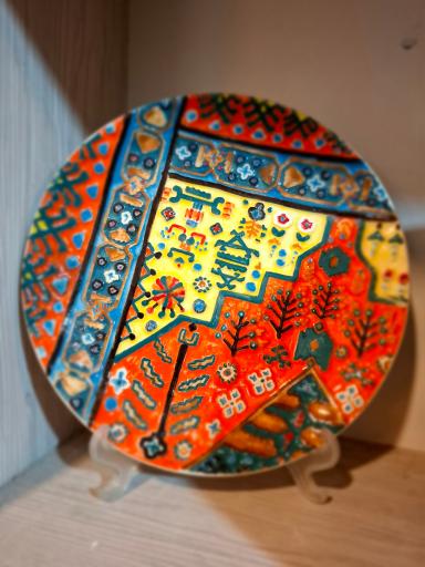 عکس کارگاه سرامیک سنتی عباس عبادی