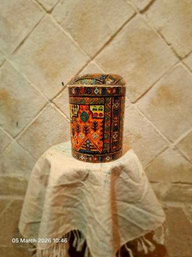 عکس کارگاه سرامیک سنتی عباس عبادی