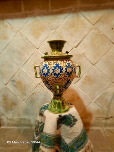 عکس کارگاه سرامیک سنتی عباس عبادی