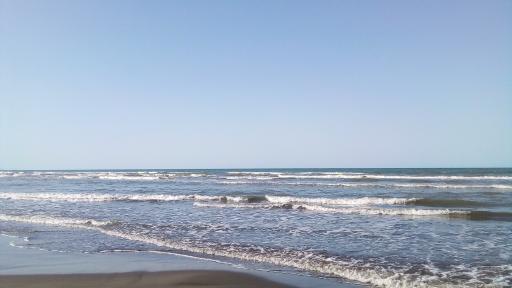 عکس ساحل دریای خزر