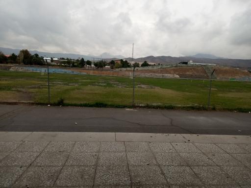 عکس زمین چمن طبیعی قصر فیروزه