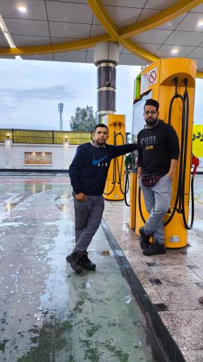 عکس پمپ بنزین جواهری