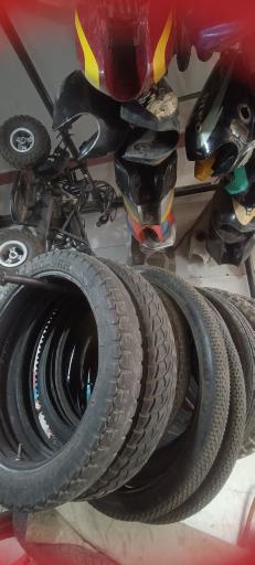 عکس تعمیرگاه موتورسیکلت ابوئی