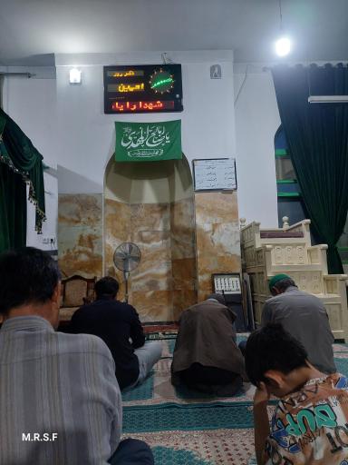 عکس مسجد جامع پنج تن آل عبا (ع) پوئینک