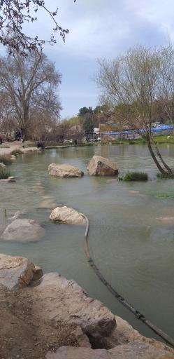 آبشار مصنوعی طاقبستان