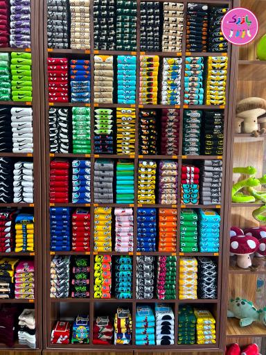 عکس خانه جورابهای رنگی پانیک