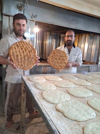 عکس نانوایی بربری