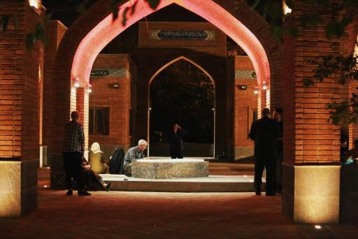 عکس مزار شهید گمنام جنة الفردوس