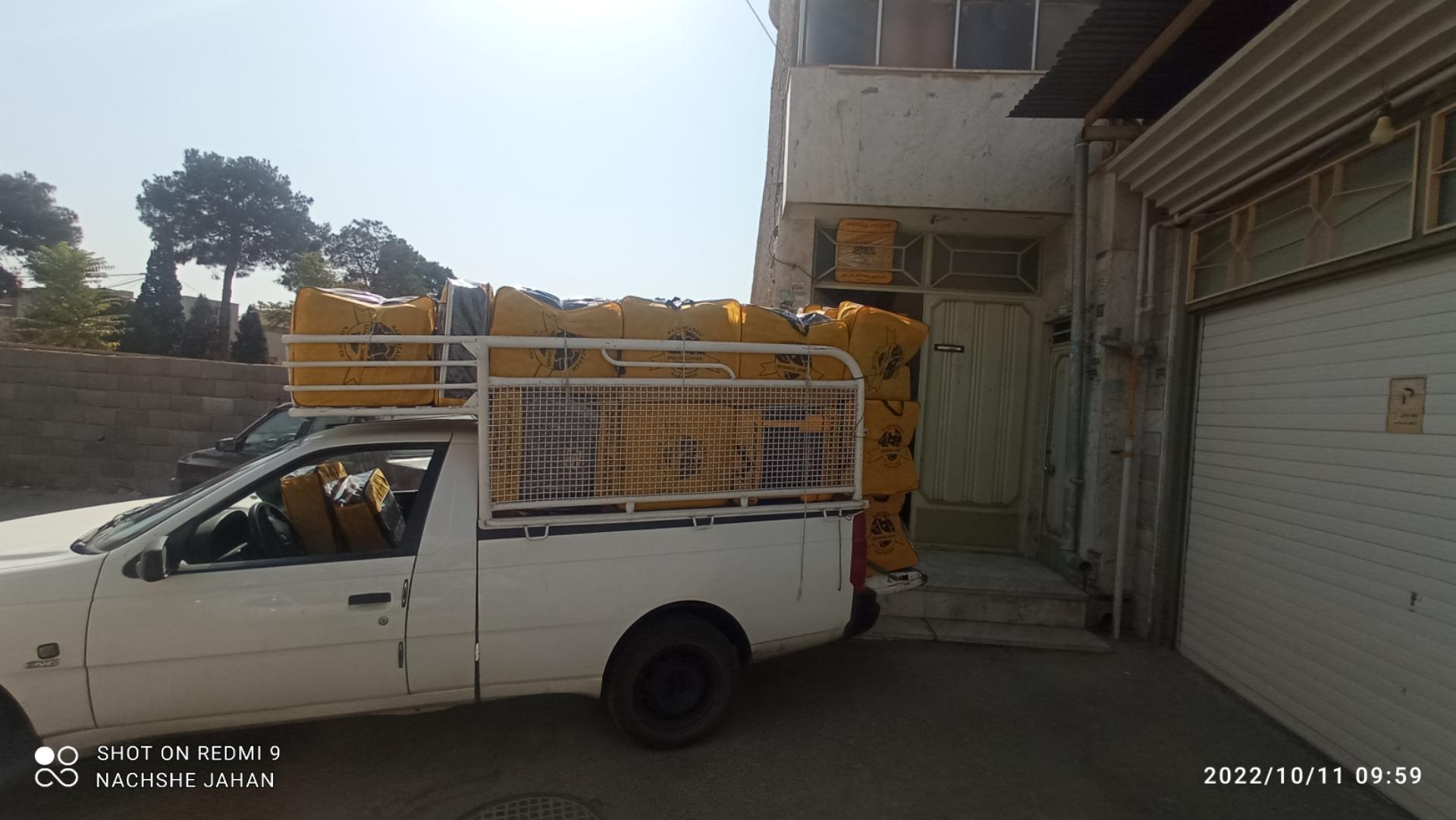 عکس تولیدی روکش صندلی نقش جهان حسن زاده 