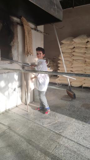 عکس نان سنگک آصف