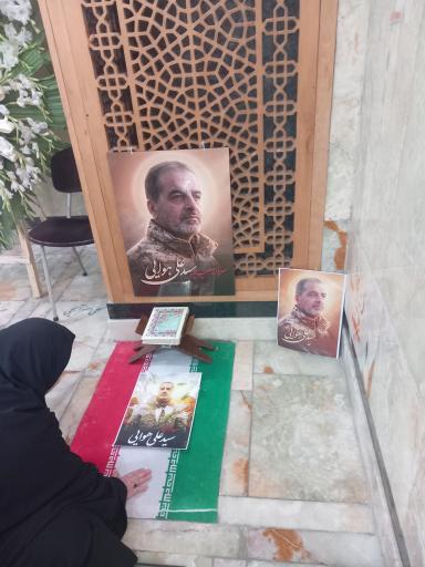 عکس مزار شهید سیدعلی هوایی