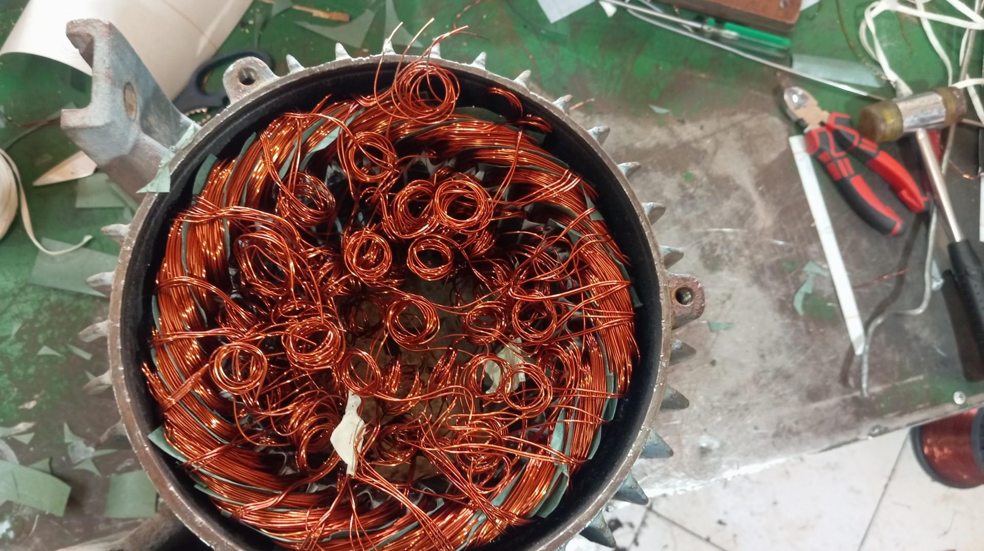 عکس سیم پیچی اقتدار صنعت