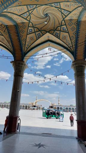 عکس صحن ابراهیم خلیل الله 