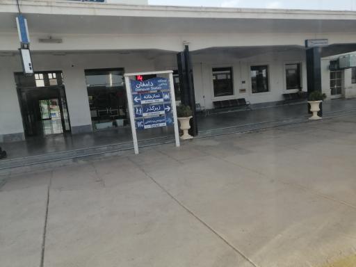 عکس ایستگاه راه آهن شهید امیر عبدالهیان دامغان