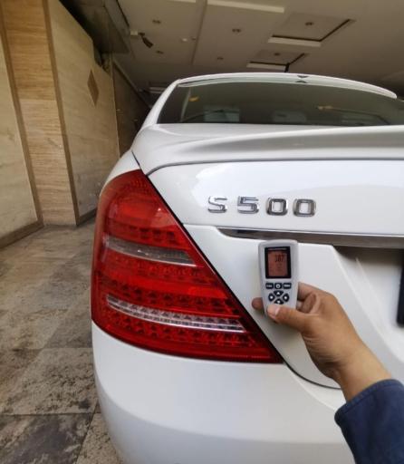 عکس تشخیص رنگ خودرو بزاززاده