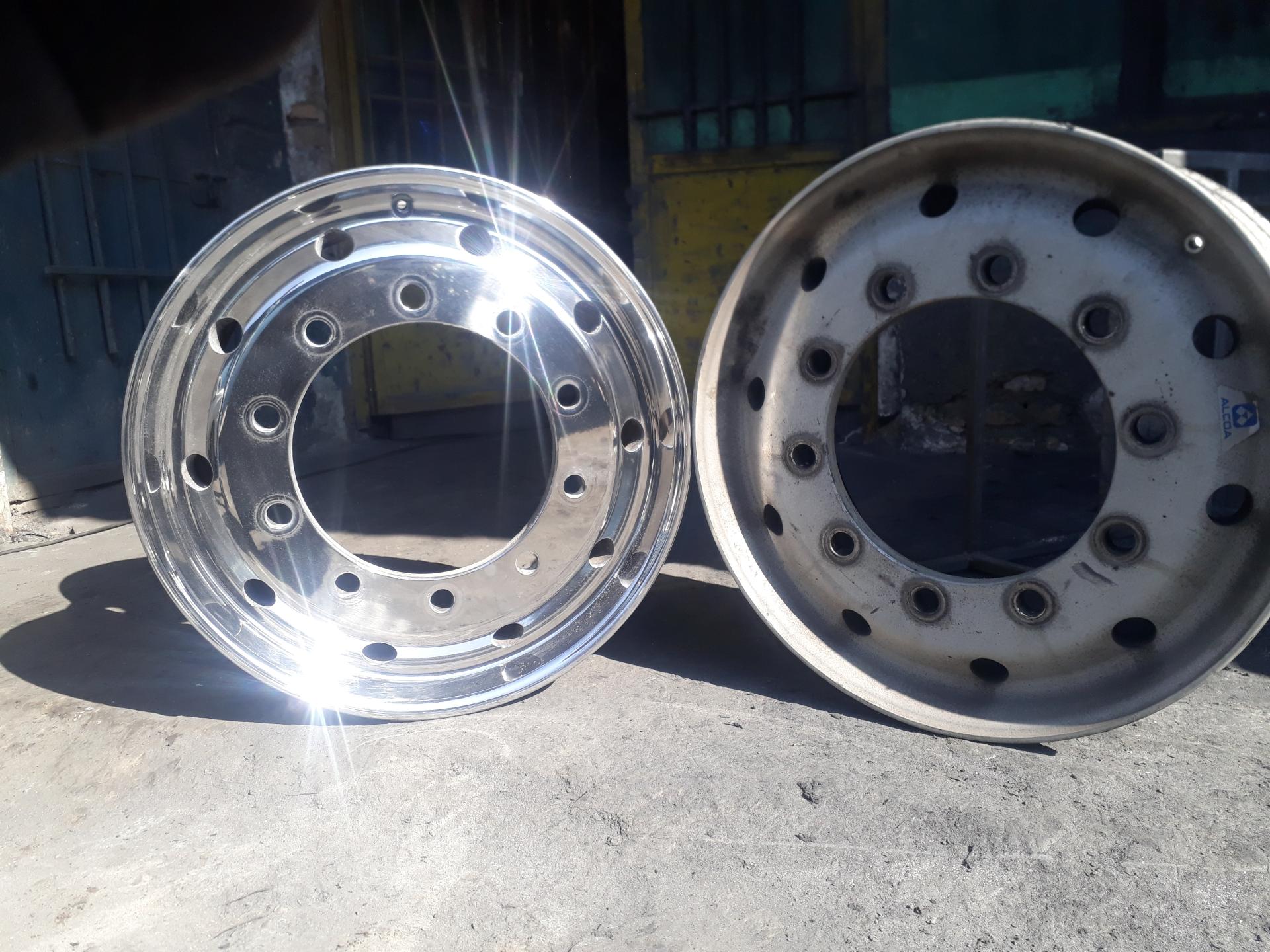 عکس پرداختکاری (پولیش) رینگ، باک، قالپاق