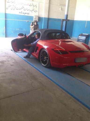 عکس معاینه فنی خودرو شماره ۶ جلیلی