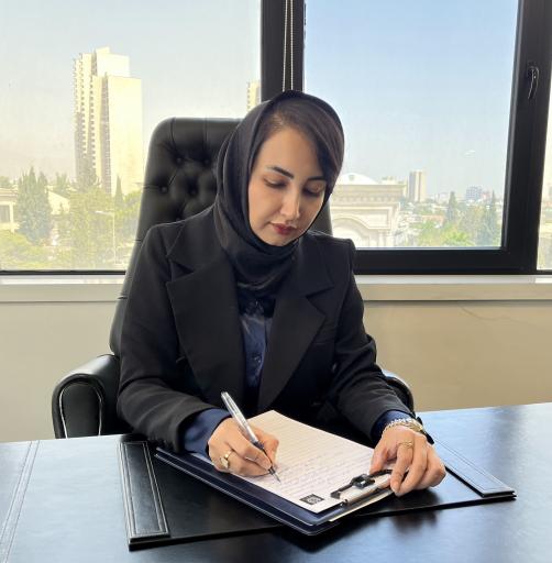 عکس دفتر وکالت مهشید خسروی