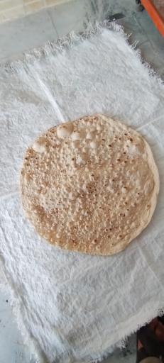 عکس نان سنتی سبوس دار جواد