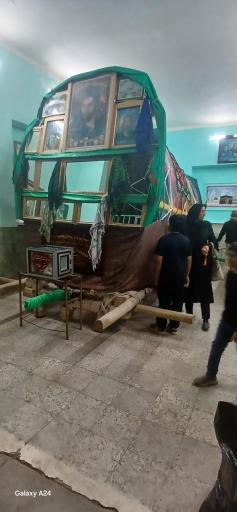 عکس حسینیه نخل بسطام