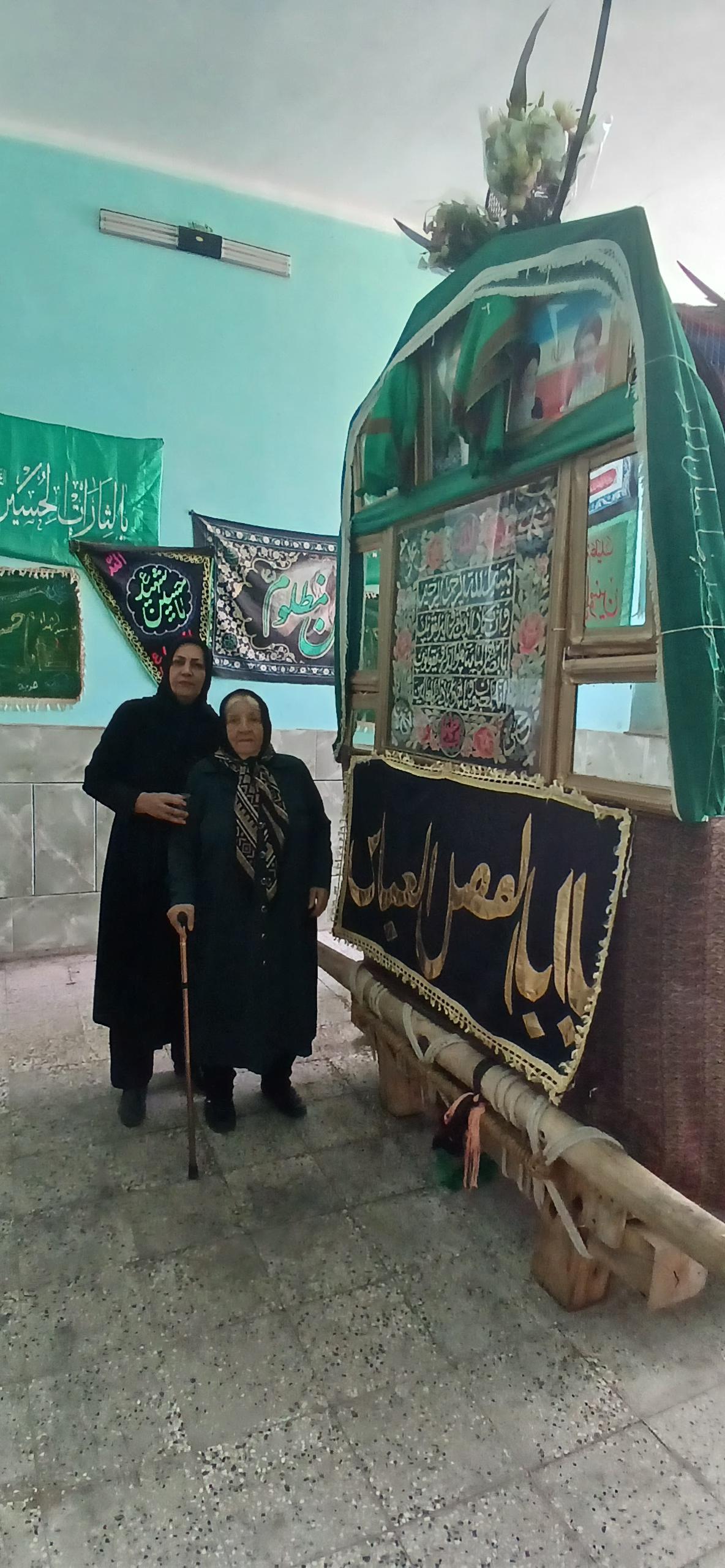 عکس حسینیه نخل بسطام