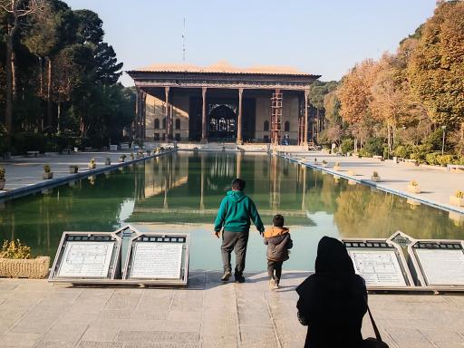 عکس کاخ چهل ستون