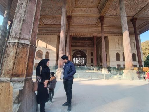 عکس کاخ چهل ستون