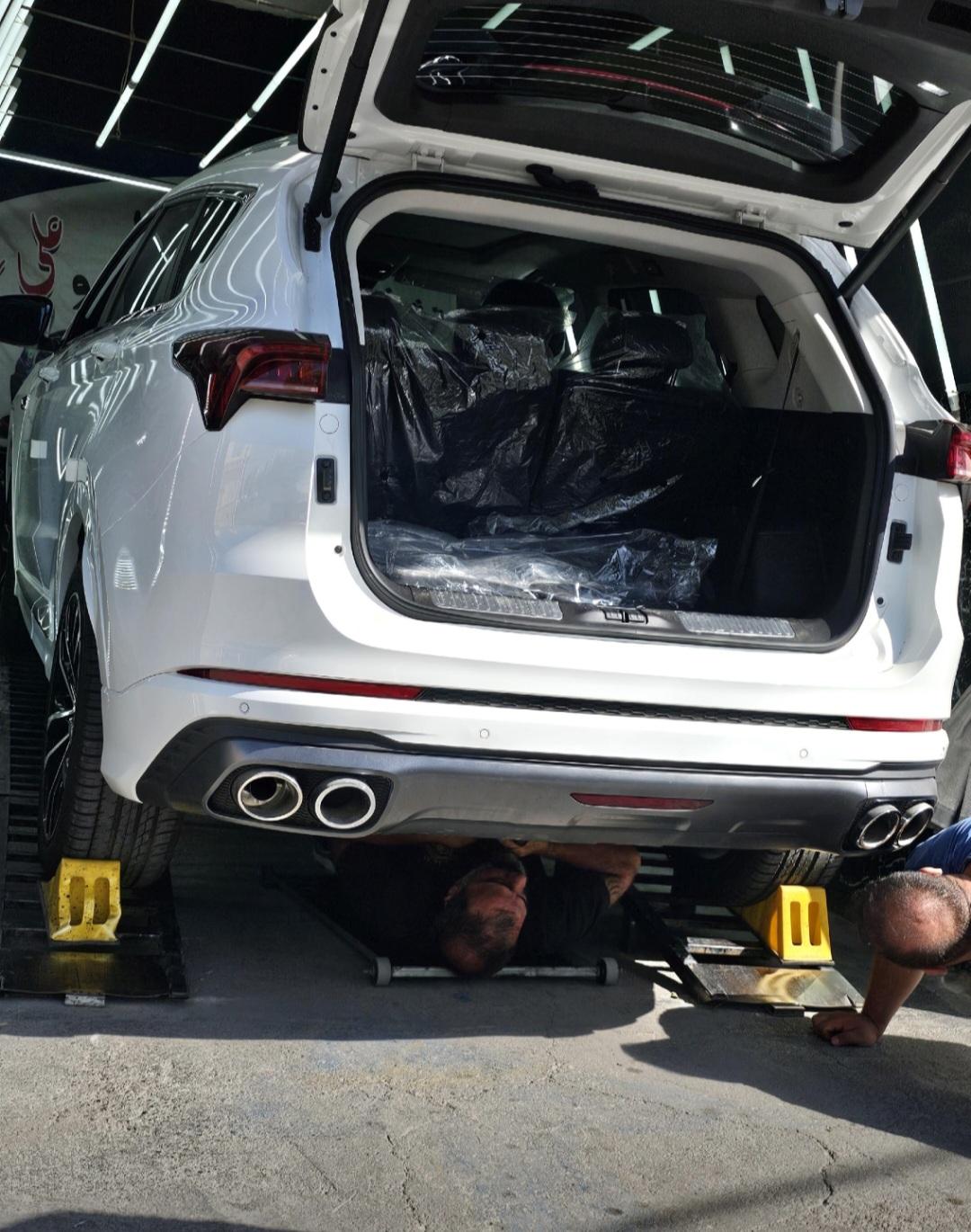 عکس تشخیص رنگ خودرو عباسی