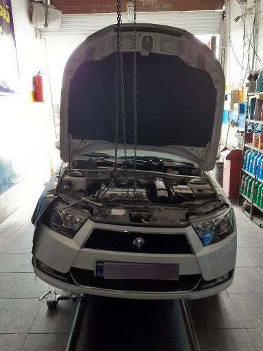 عکس مکانیکی و باطری سازی داود و محمد