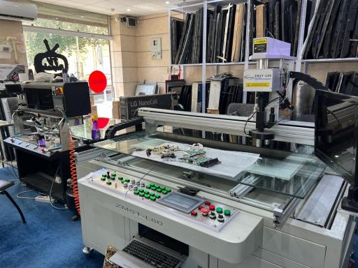 عکس تعمیرات مجهز تلویزیون آذر شب