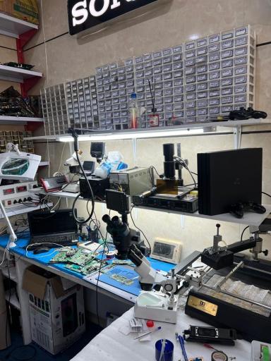 عکس تعمیرات مجهز تلویزیون آذر شب