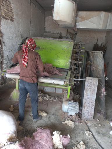 عکس پشم و پنبه زنی میرزایی