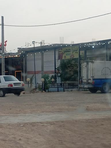 عکس پیتزا همبر