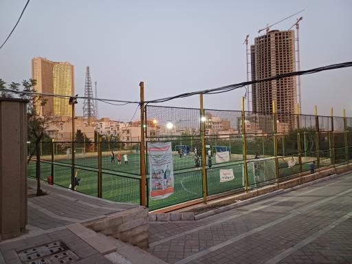 عکس زمین فوتبال چمن مصنوعی والفجر