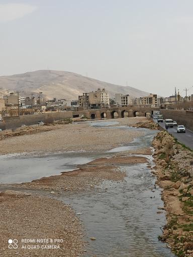 عکس رودخانه خشک (خرم رود)