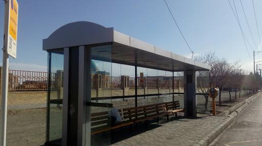 عکس ایستگاه اتوبوس شهید سلیمی 1