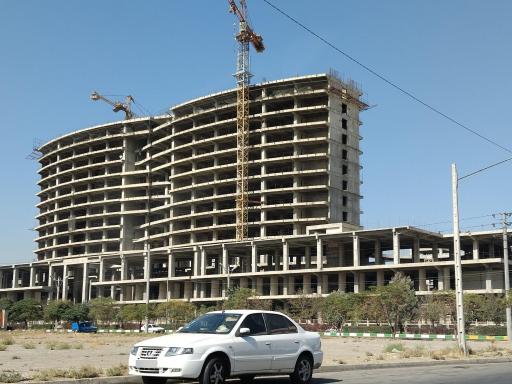 عکس برج بازار (در حال ساخت)