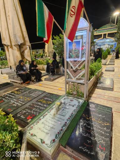 عکس مزار شهید حاج قاسم سلیمانی