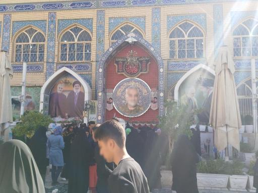 عکس مزار شهید حاج قاسم سلیمانی