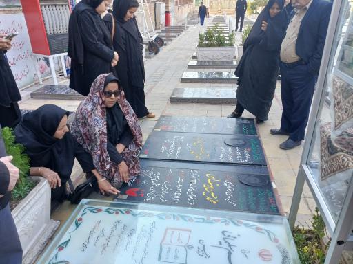 عکس مزار شهید حاج قاسم سلیمانی