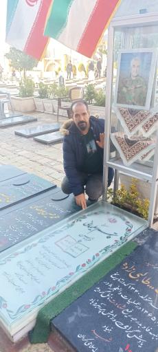 عکس مزار شهید حاج قاسم سلیمانی