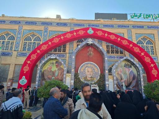 عکس مزار شهید حاج قاسم سلیمانی