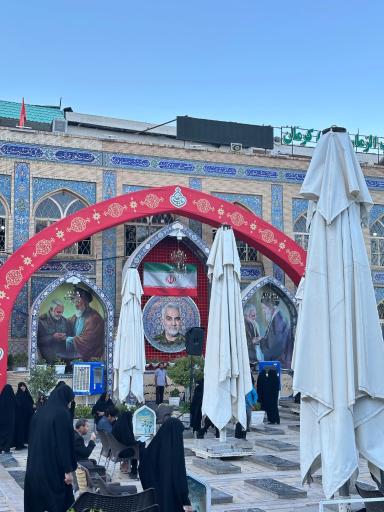 عکس مزار شهید حاج قاسم سلیمانی