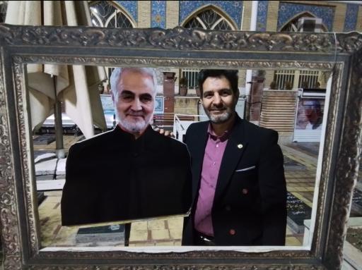عکس مزار شهید حاج قاسم سلیمانی