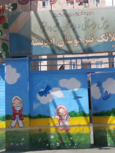 عکس دبستان غیر دولتی دخترانه ملائک تیزهوشان اندیشه