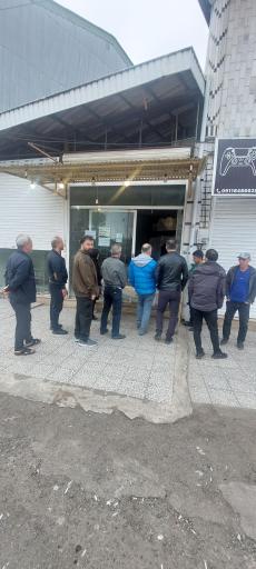 عکس نانوایی سنگک
