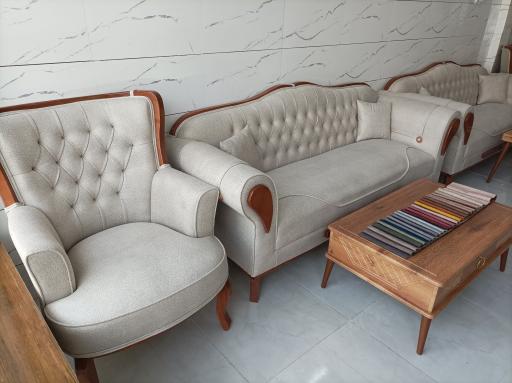 عکس مبلمان و سرویس چوب ایلیا