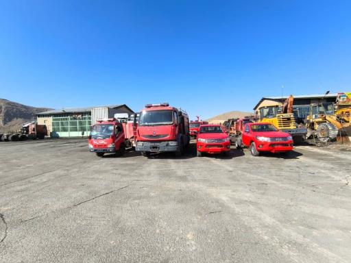 عکس عرفان حریق بندر