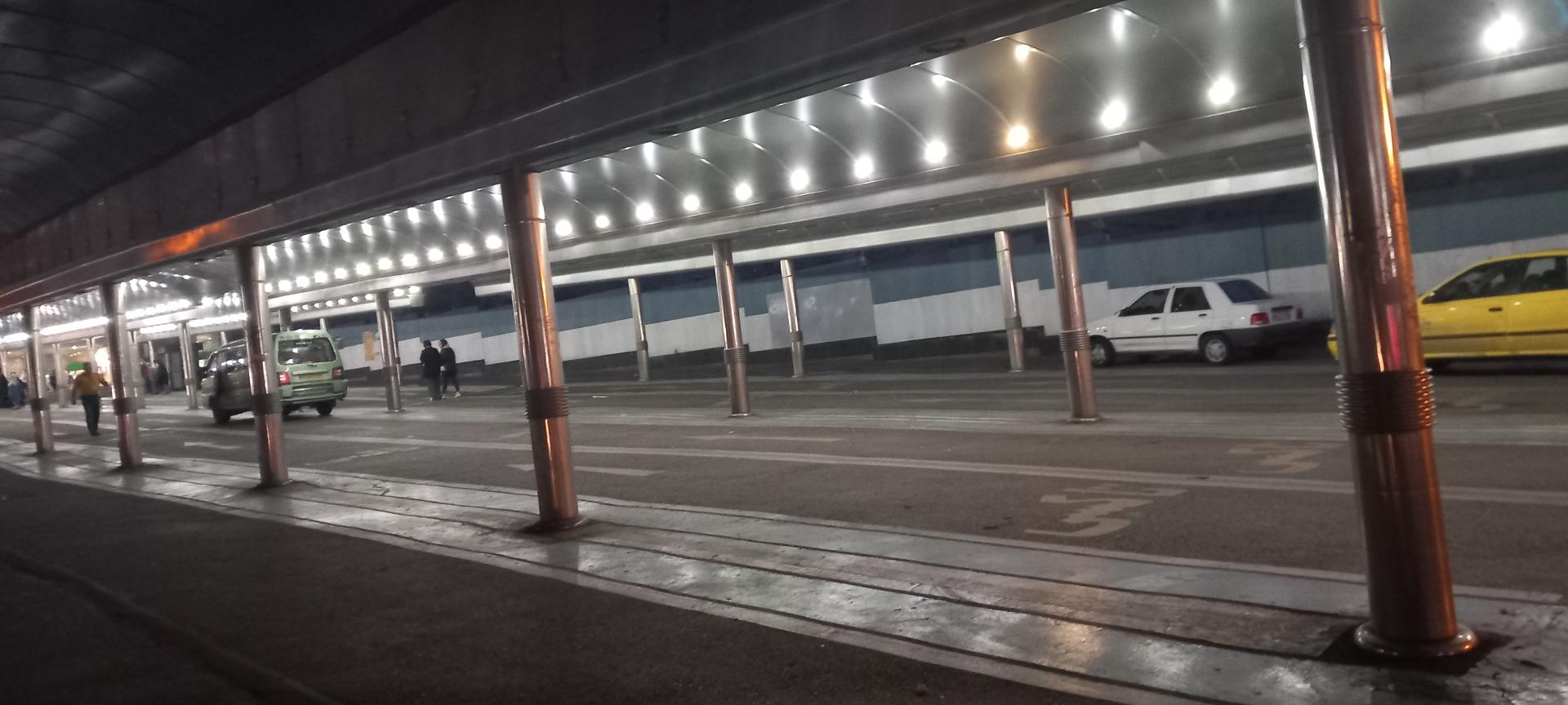 عکس پایانه تاکسی مترو قیطریه